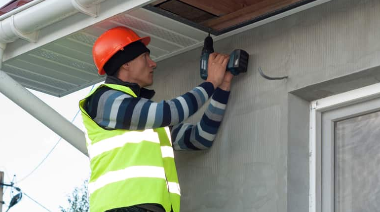installing a soffit in Corby and surrounding areas